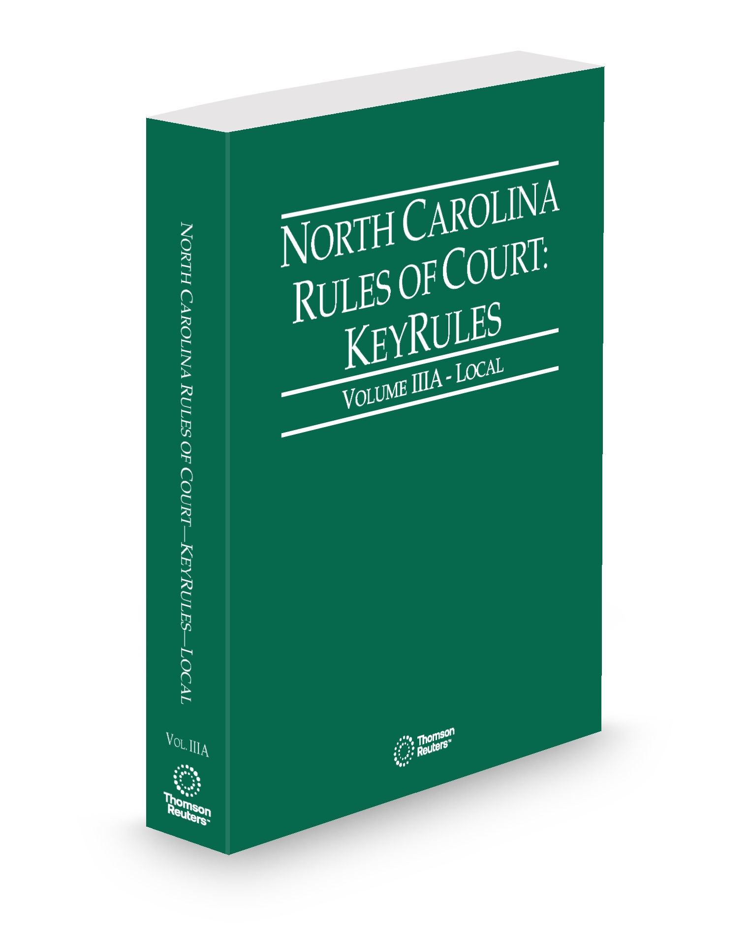 Cover of NC LOCAL KEYRULES V.IIIA SUB