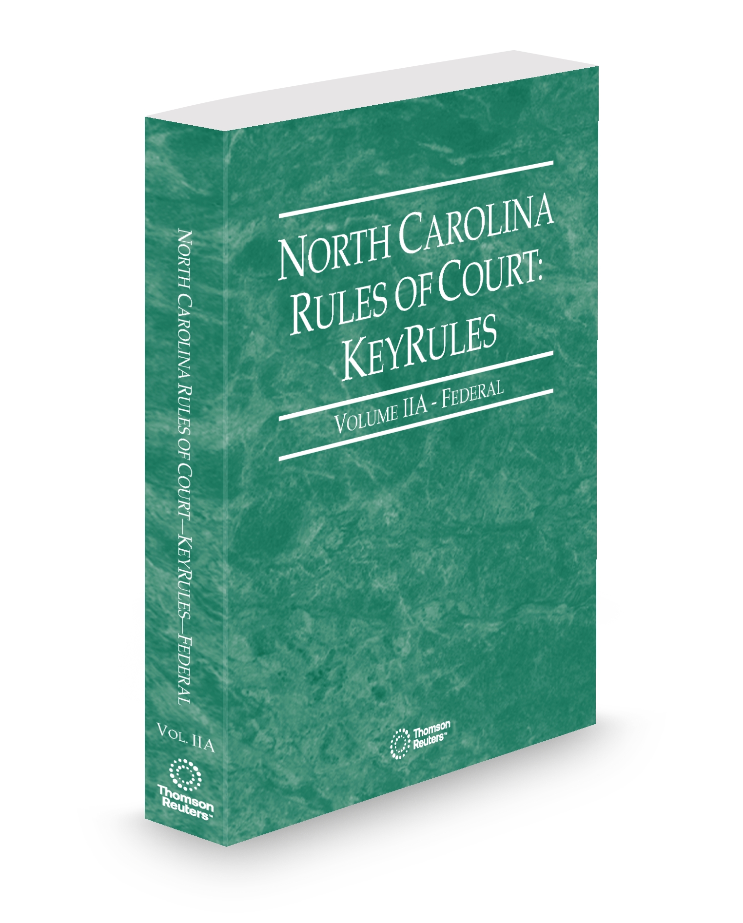 Cover of NC FEDERAL KEYRULES V.IIA SUB