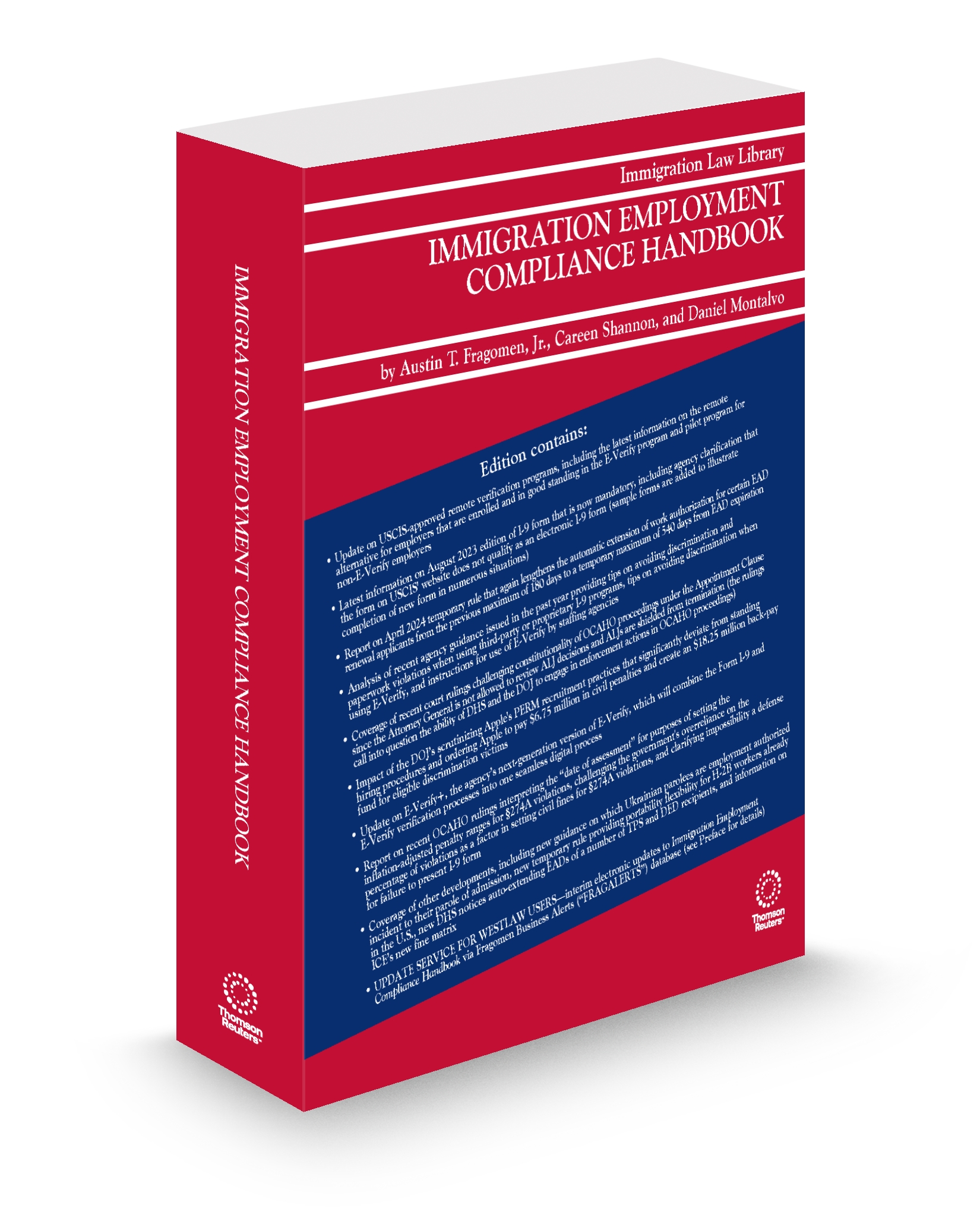 Cover of IMMIGRATION EMPLOYMENT COMPLIANCE HANDBOOK SUB