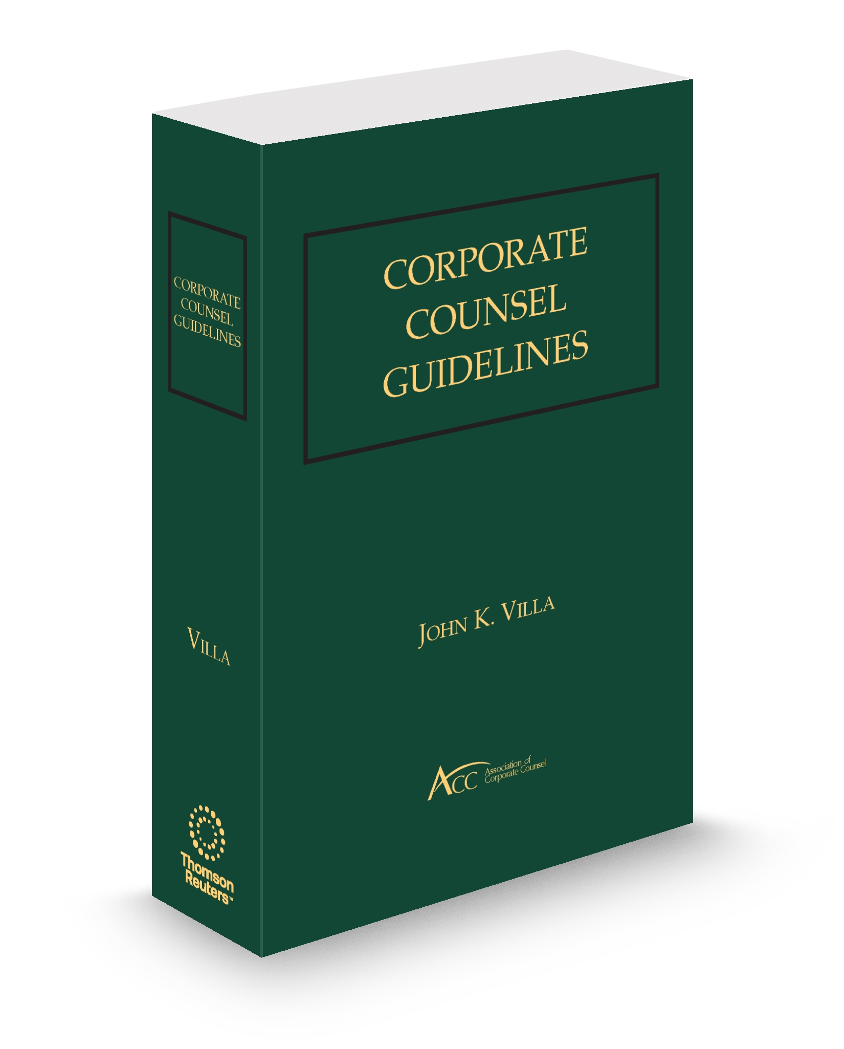 Cover of CORPORATE COUNSEL GUIDELINES FULL SET