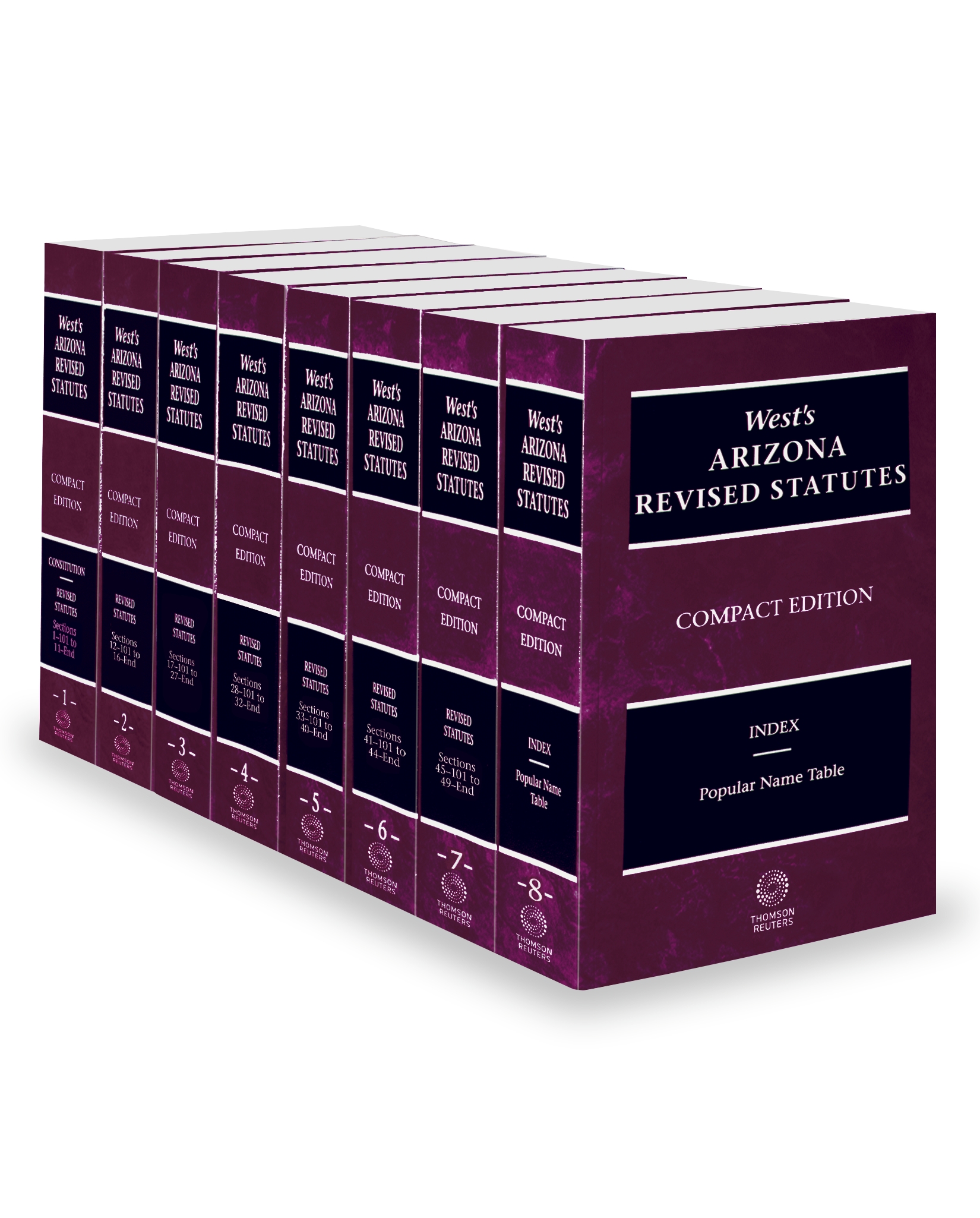 Cover of WEST'S AZ REV STATUTES COMPACT EDITION CONSTITUTION/REV STATUTES FULL  SET