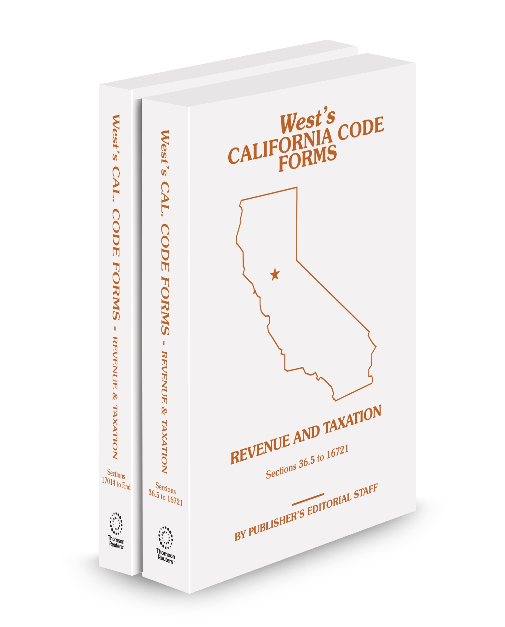 Cover of CA CODE FORMS REVENUE AND TAXATION FULL SET