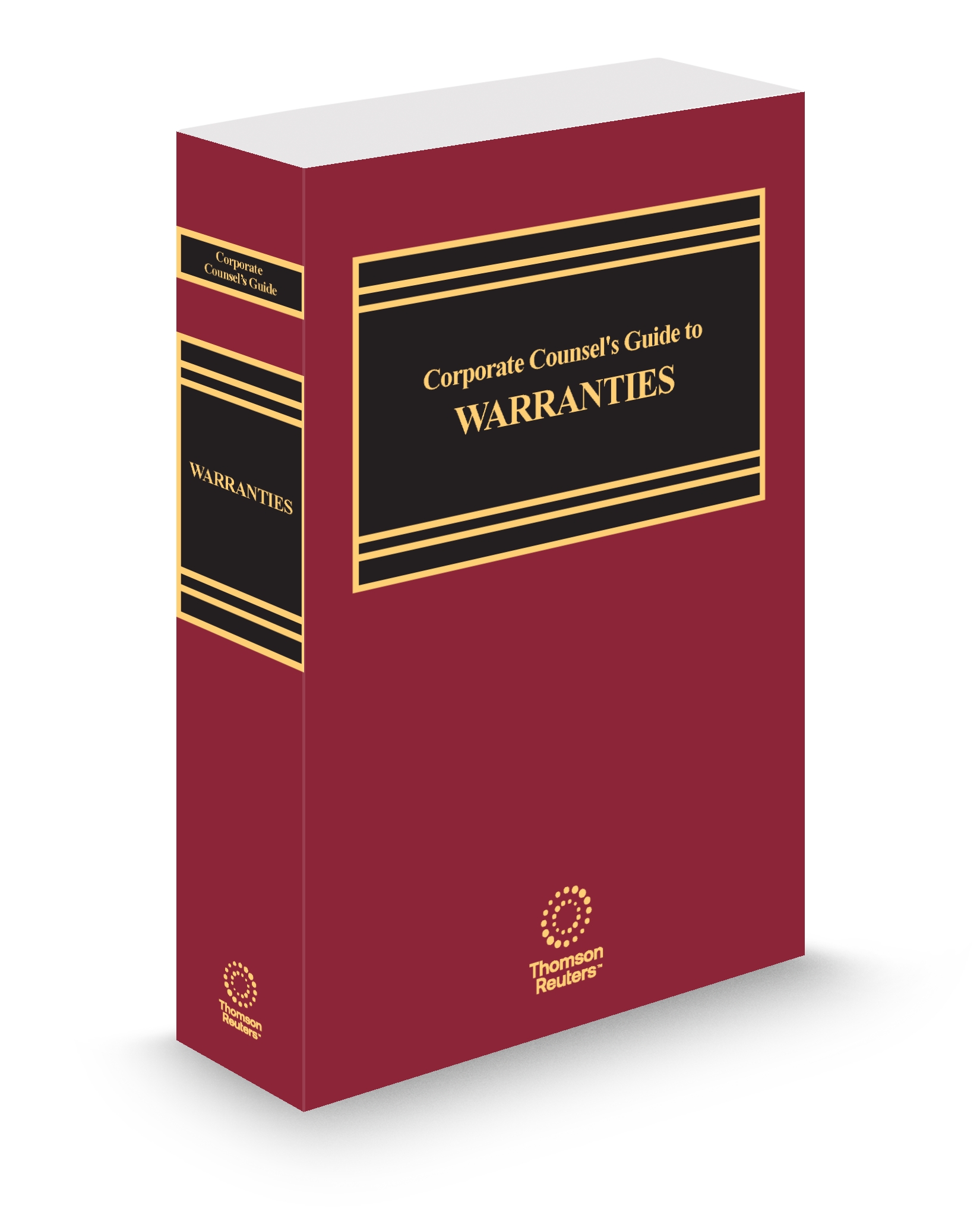 Cover of BUSINESS LAWS INC CORPRATE COUNSELS GUIDE TO WARRANTIES FULL SET