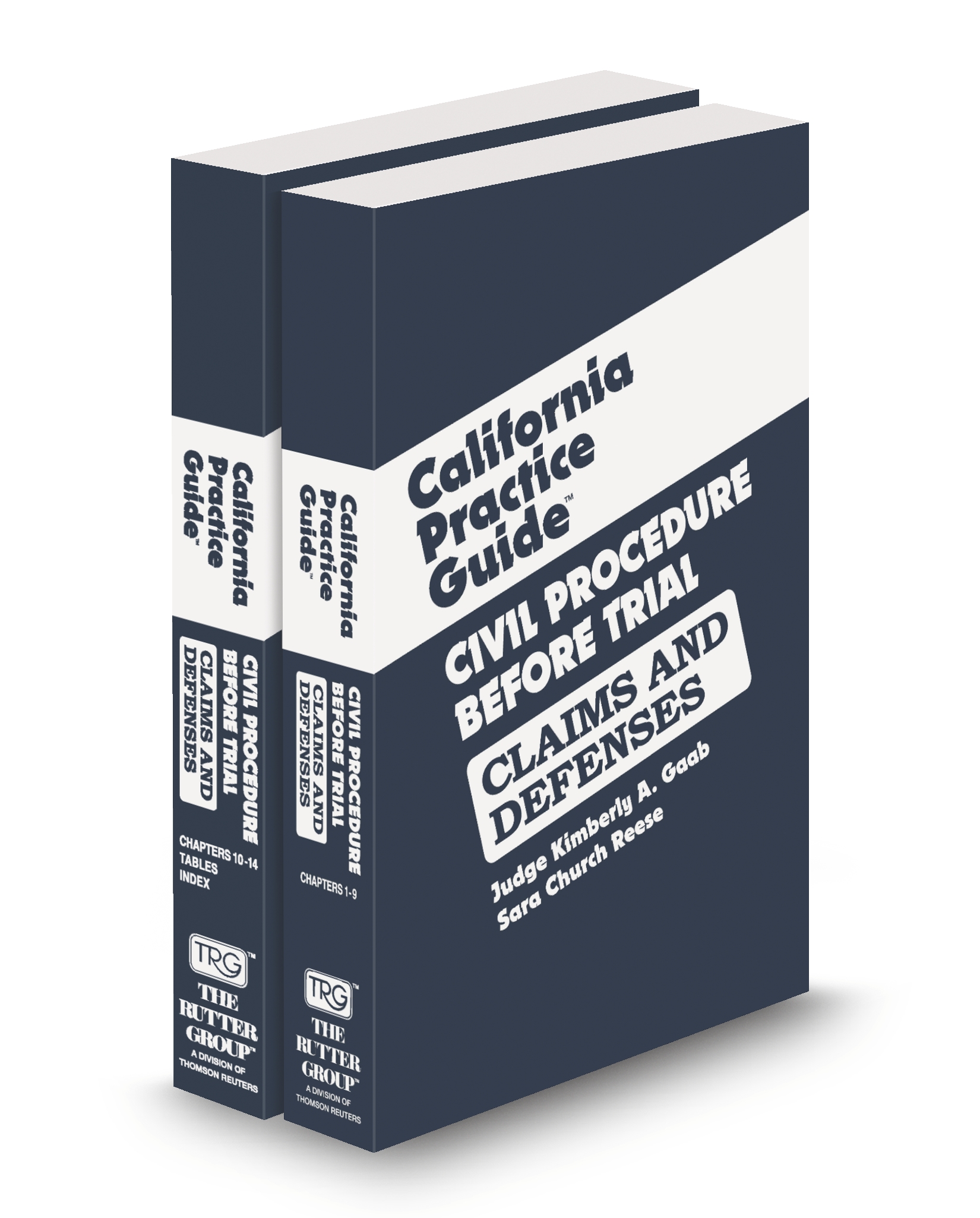 Cover of TRG CA PRACTICE GUIDE: CLAIMS AND DEFENSES FULL SET