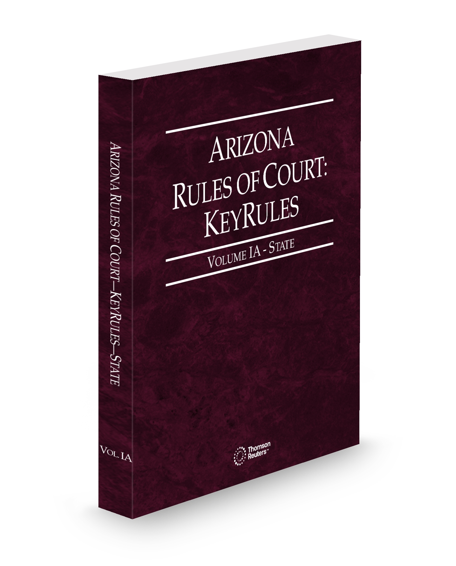 Cover of AZ STATE KEYRULES V.IA SUB