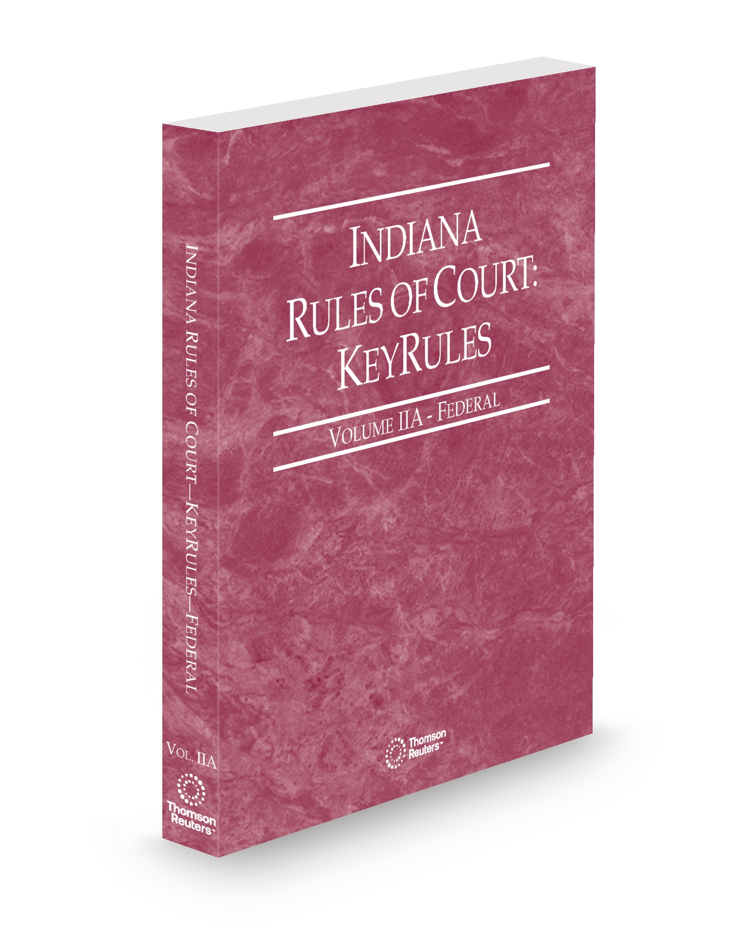 Cover of IN FEDERAL KEYRULES V.IIA SUB