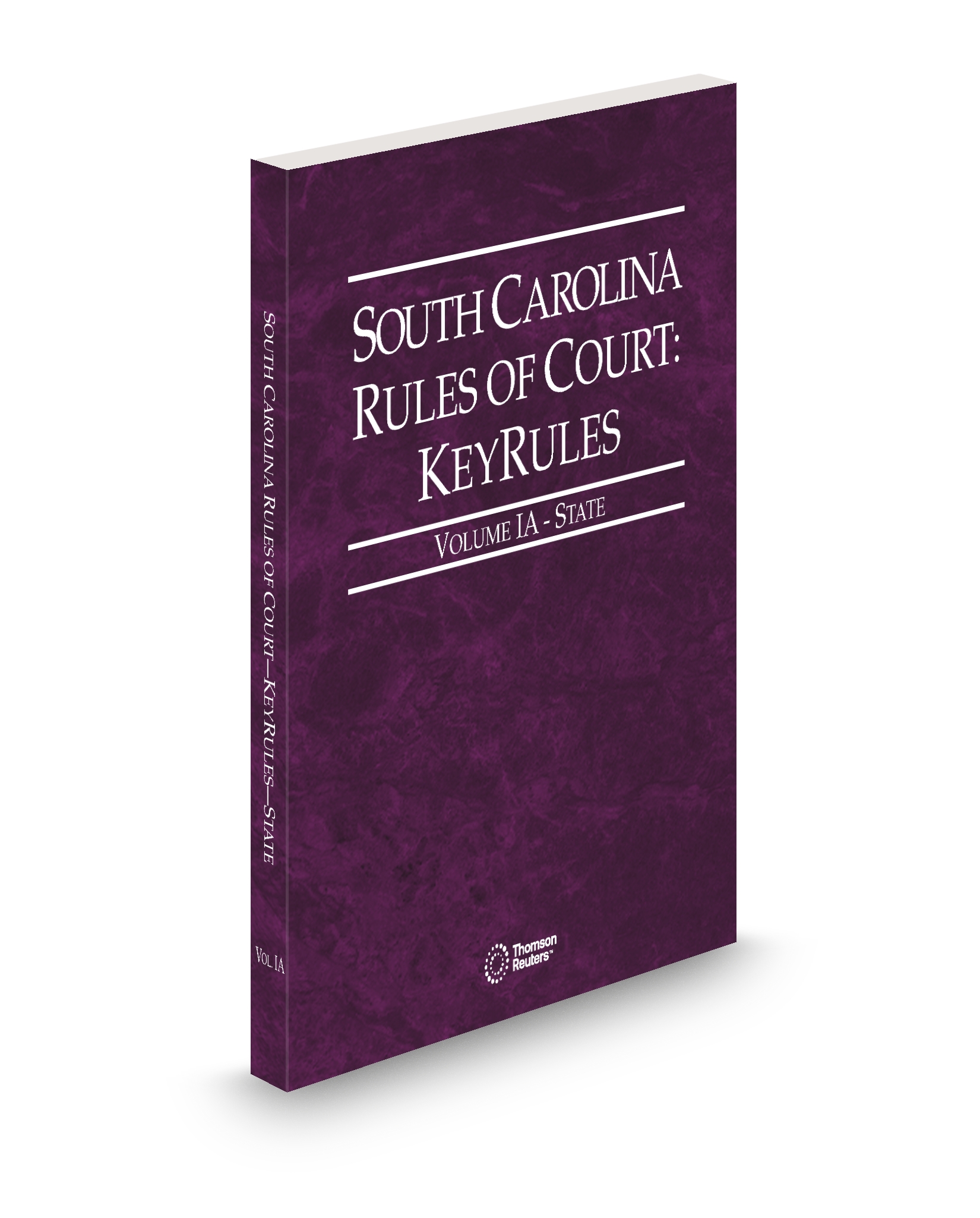 Cover of SC STATE KEYRULES V.IA SUB