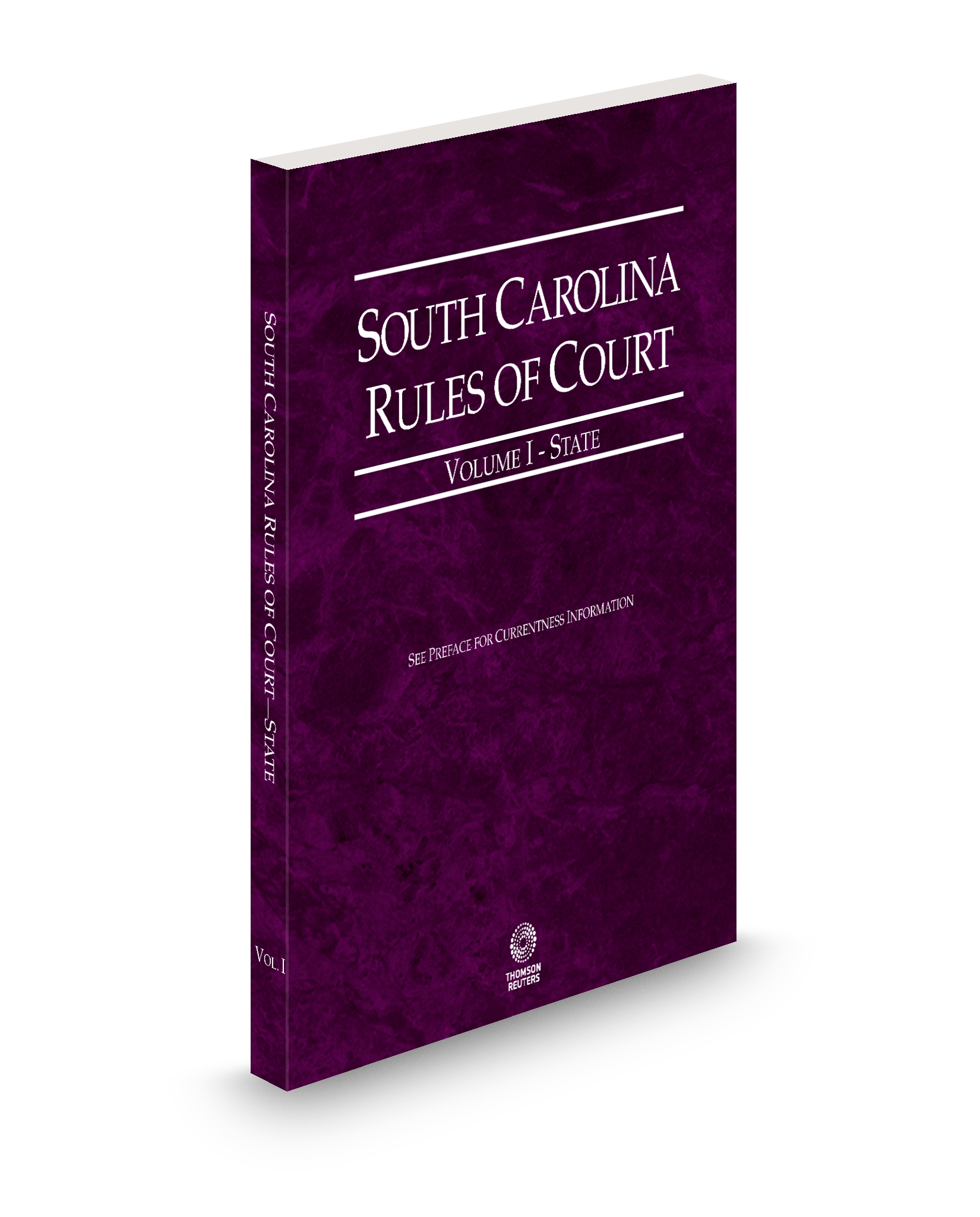 Cover of SC COURT RULES STATE V.I FULL SET