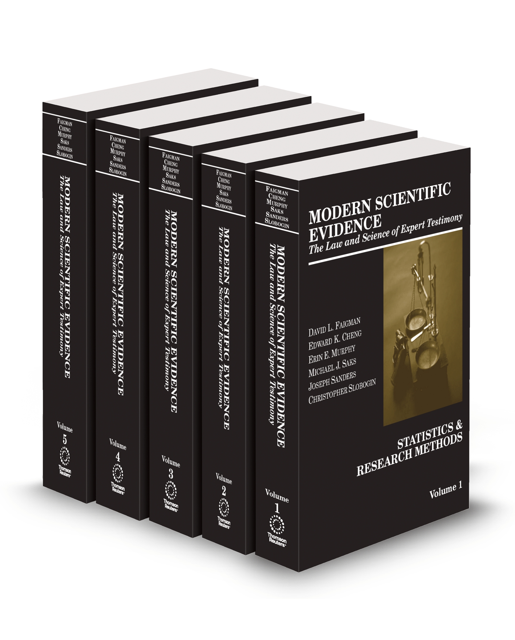 Cover of MODERN SCIENTIFIC EVIDENCE THE LAW AND SCIENCE OF EXPERT TESTIMONY (FAIGMAN) FULL SET