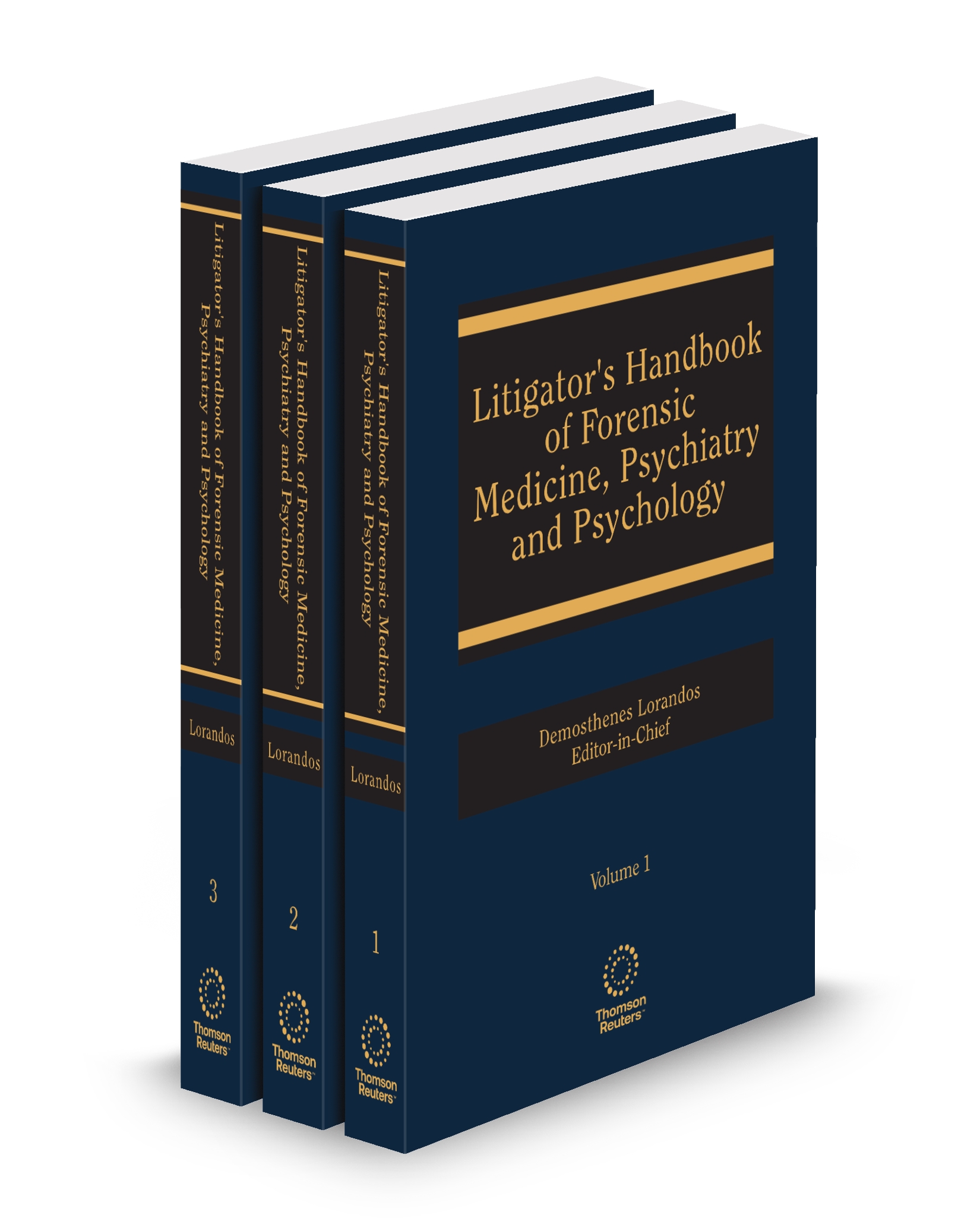 Cover of LITIGATOR'S HANDBOOK OF FORENSIC MEDICINE, PSYCHIATRY AND PSYCHOLOGY FULL SET