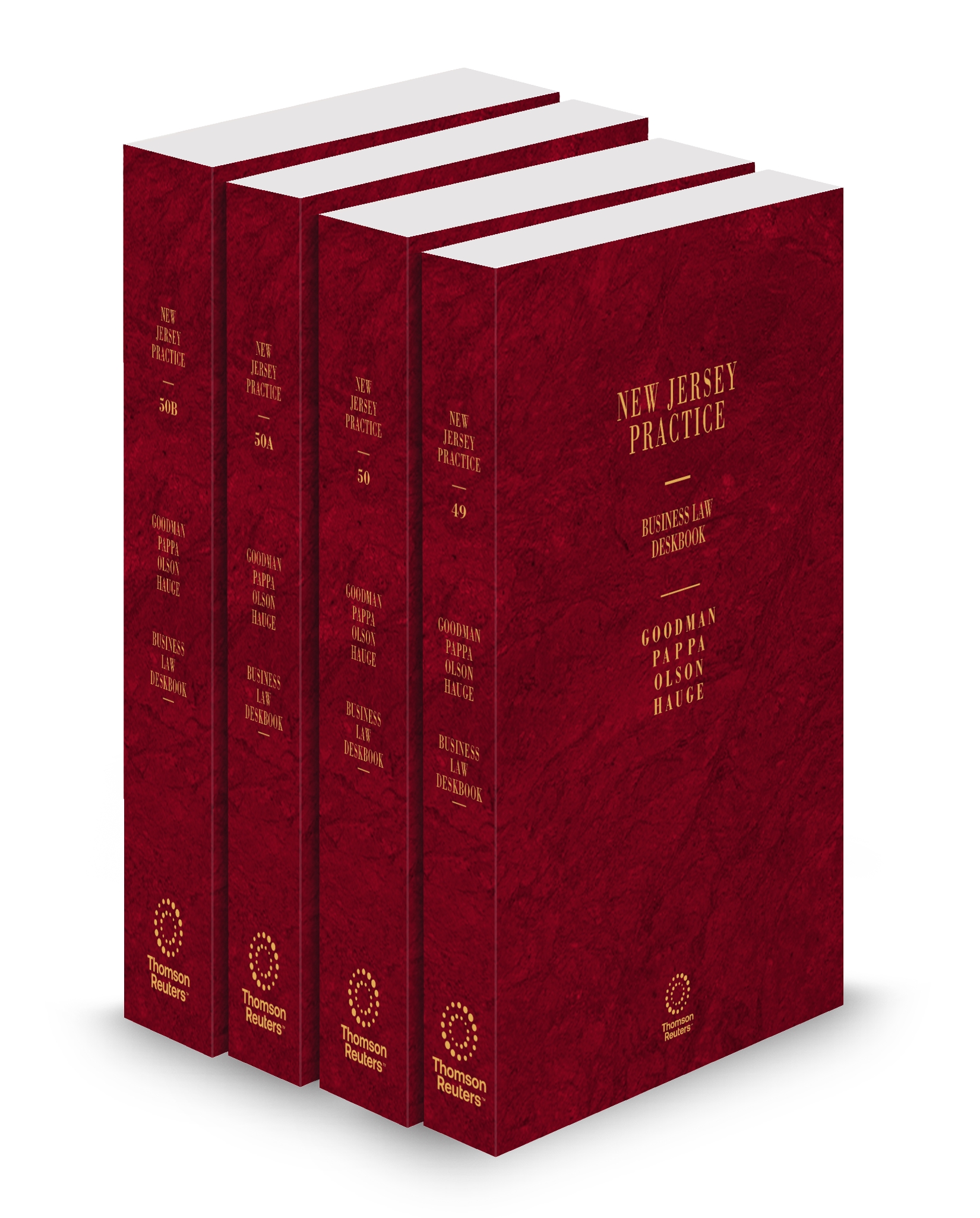 Cover of NJ PRACTICE V.49-50B BUSINESS LAW DESKOOK FULL SET