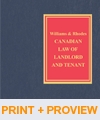 Cover of Williams and Rhodes' Canadian Law of Landlord and Tenant, 6th Edition, Binder/looseleaf and eLooseleaf