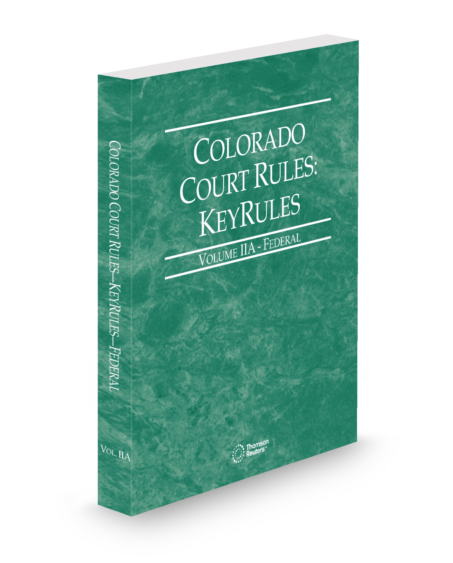 Cover of CO FEDERAL KEYRULES V.IIA SUB