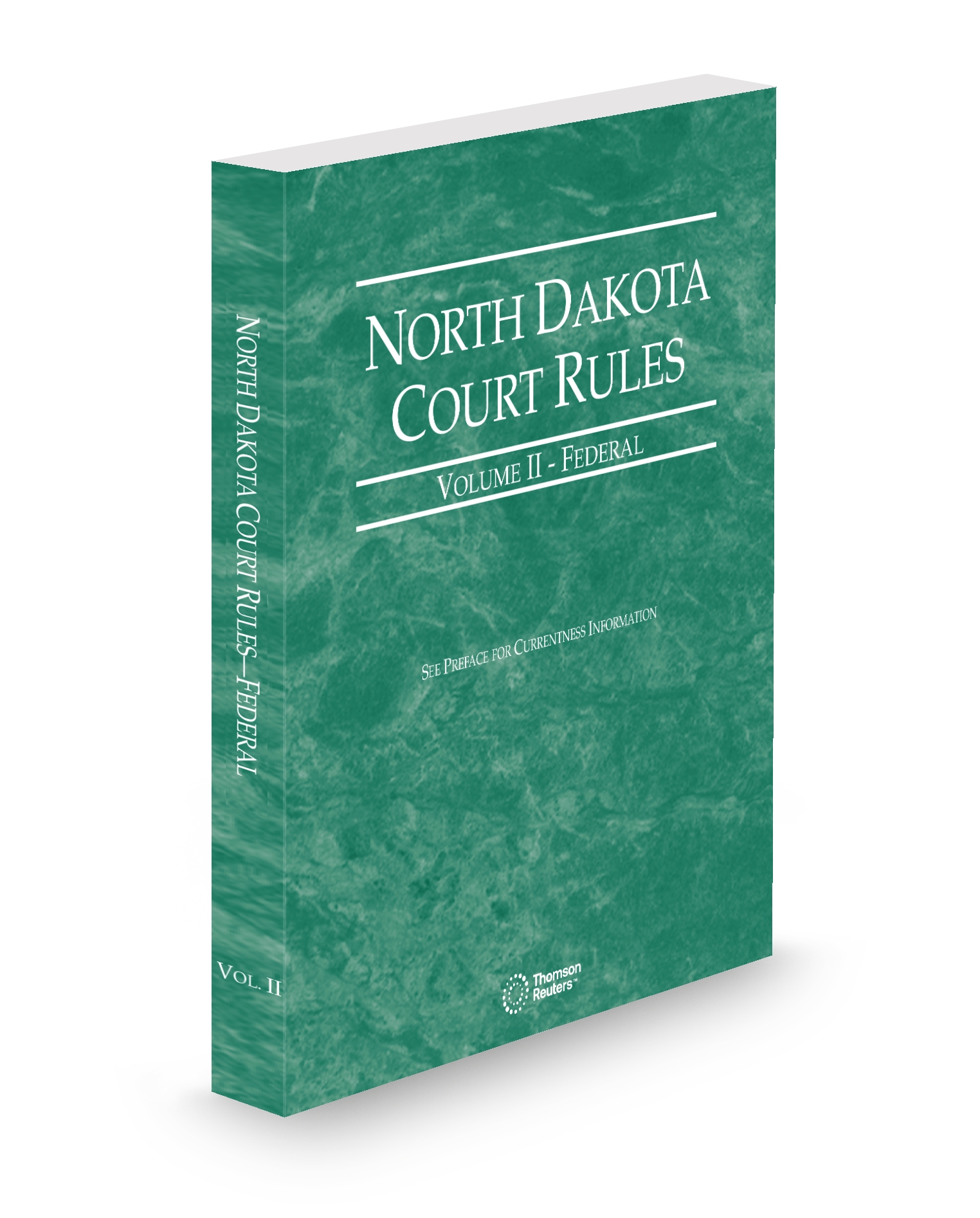 Cover of ND COURT RULES FEDERAL V.II FULL SET