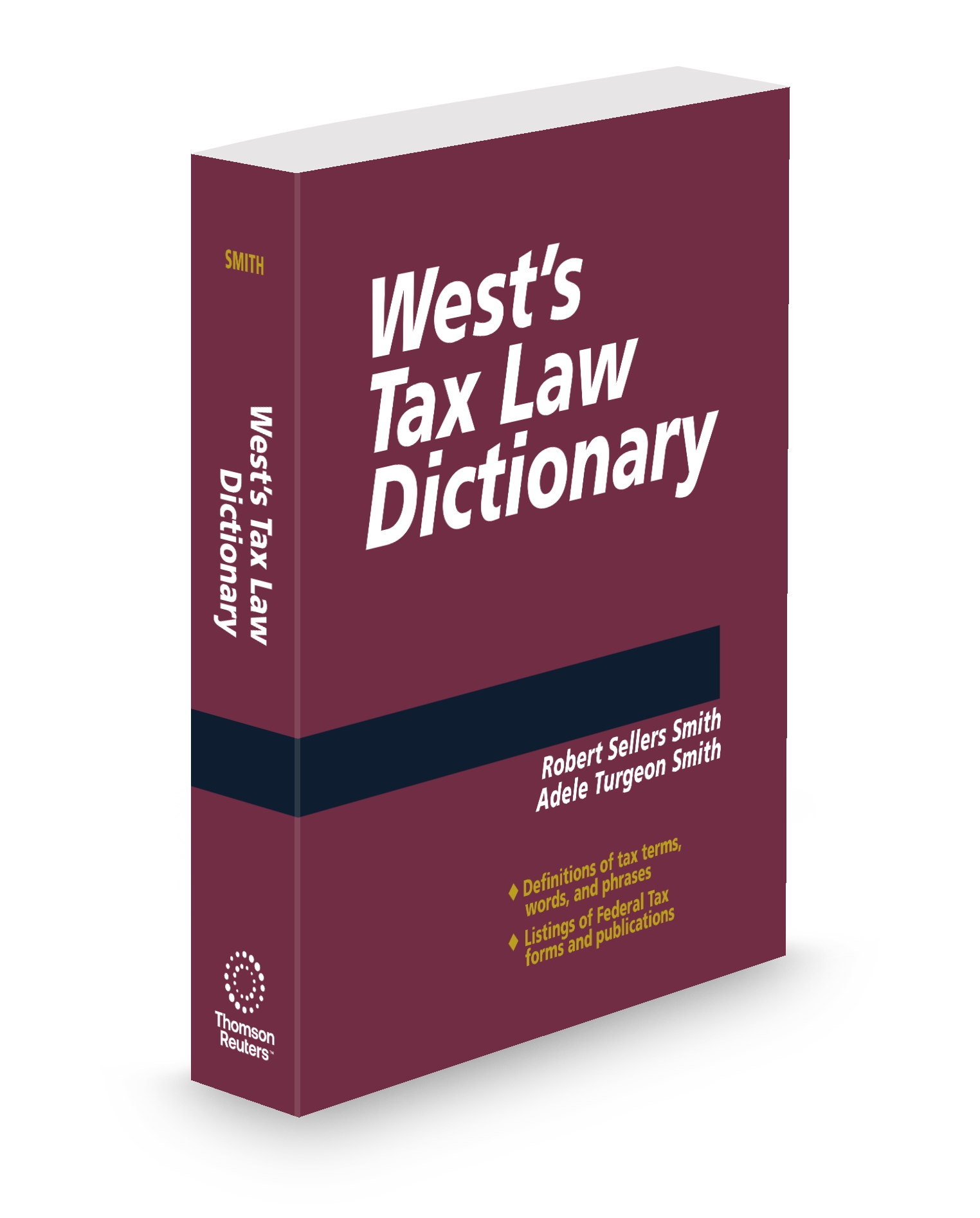 Cover of WESTS SMITH TAX LAW DICTIONARY SUB
