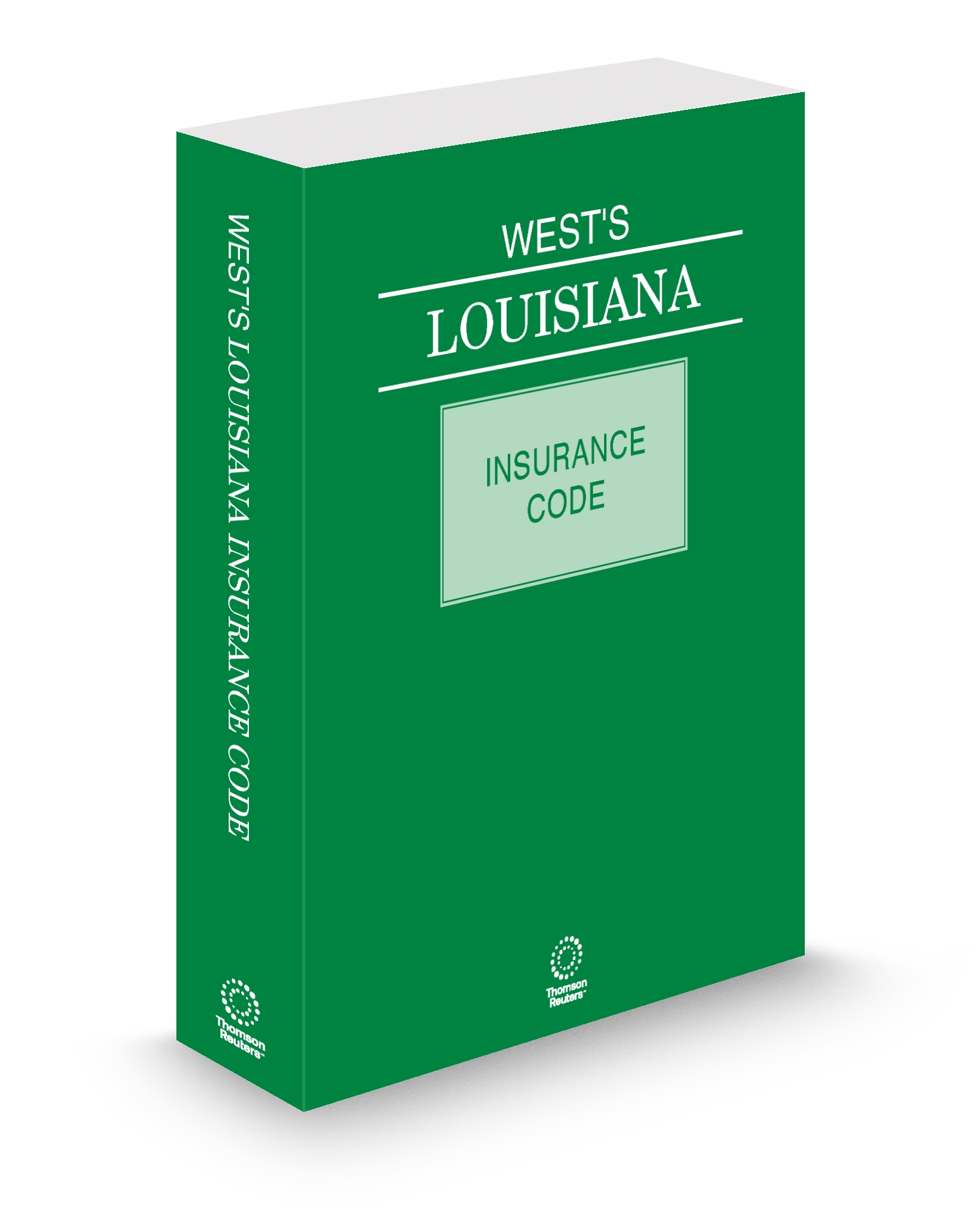 Cover of WEST'S LA INSURANCE CODE SUB