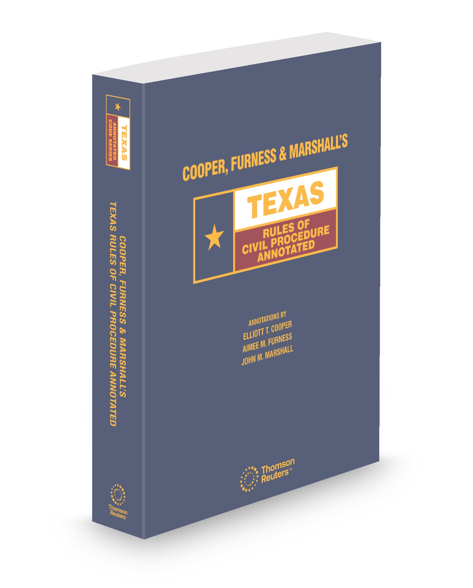 Cover of TX RULES CIVIL PROCEDURE ANNO FULL SET