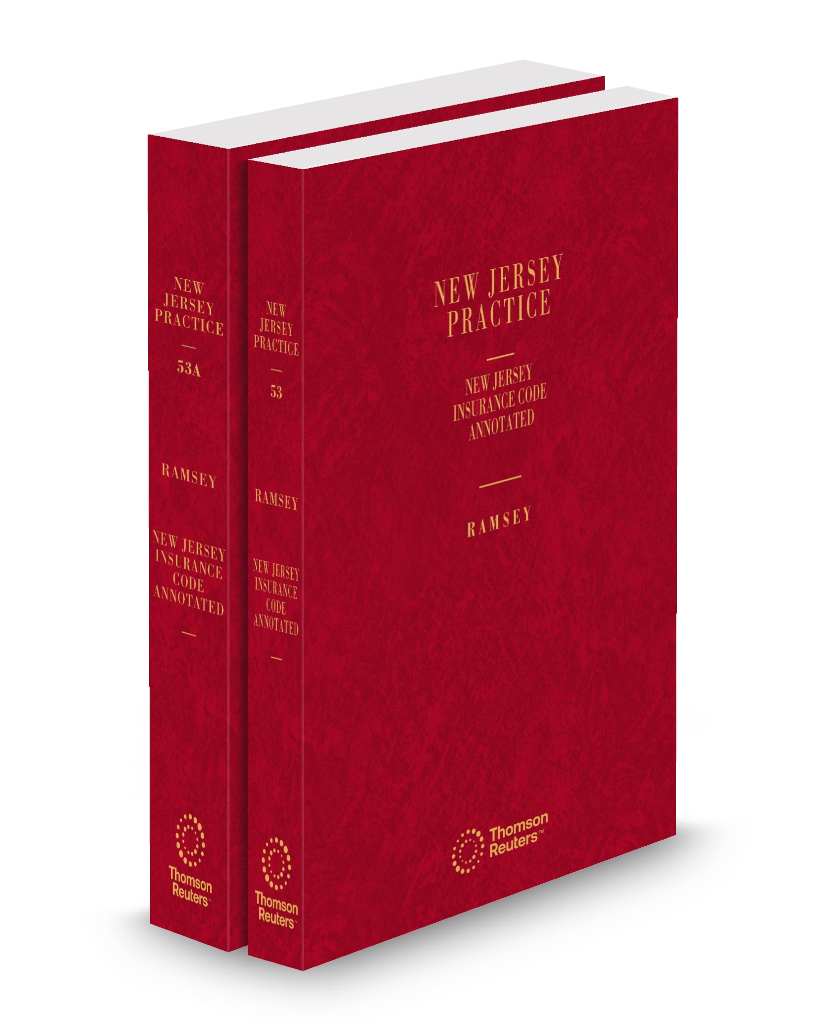 Cover of NJ PRACTICE V.53-53A INSURANCE CODE ANNO FULL SET