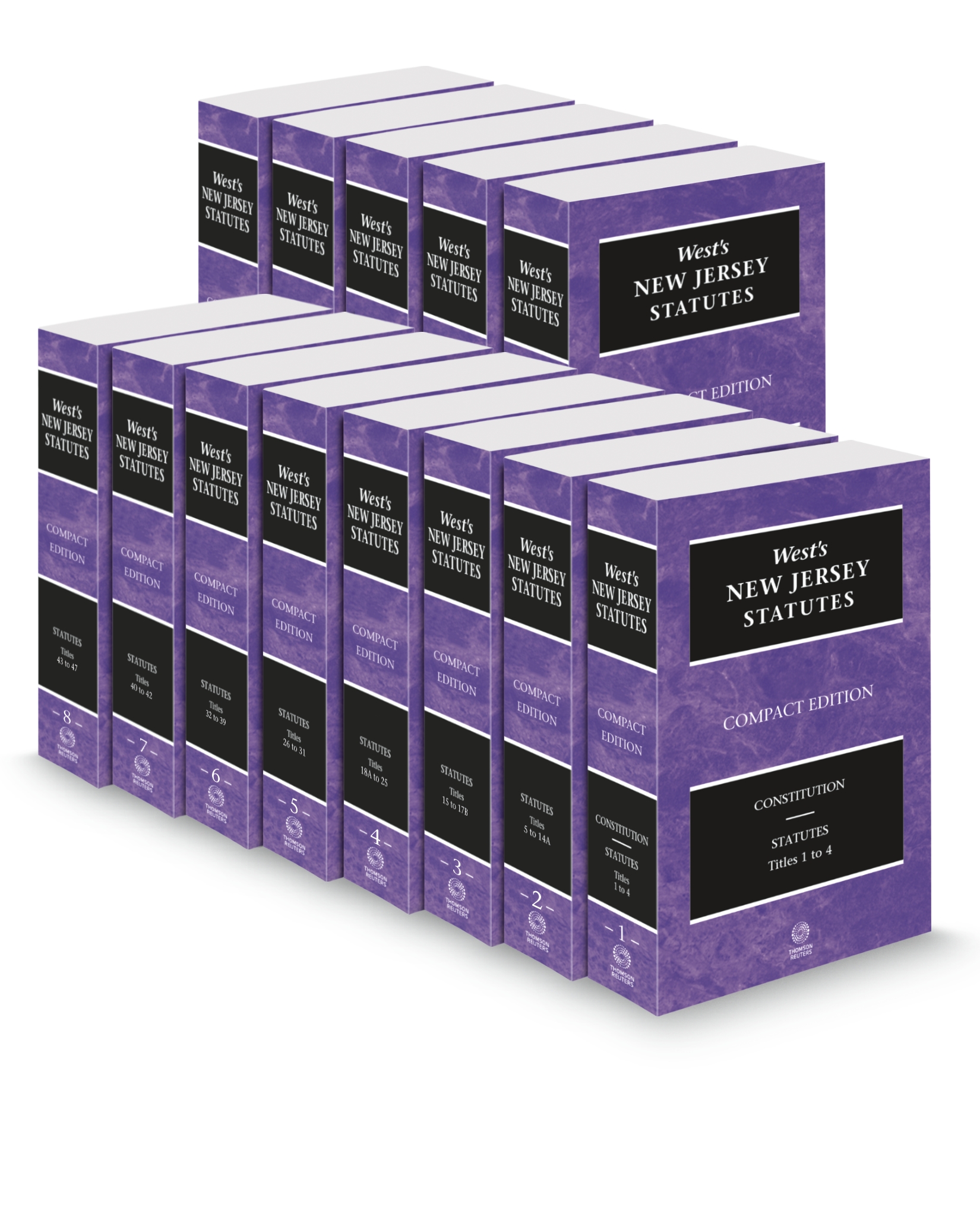 Cover of WEST'S NJ STATUTES COMPACT EDITION FULL SET