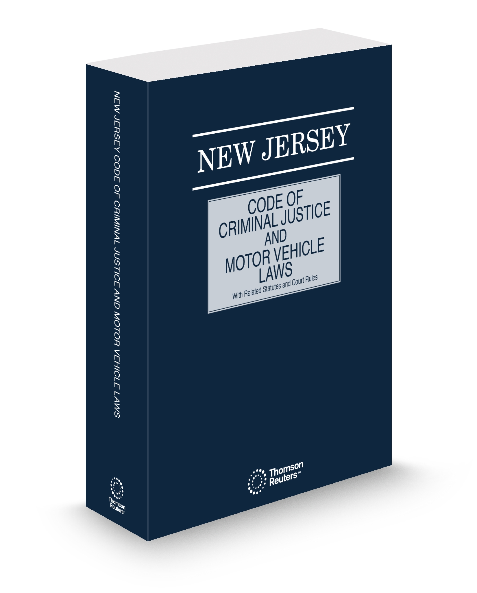 Cover of NJ CODE OF CRIMINAL JUSTICE AND MOTOR VEHICLE LAW SUB