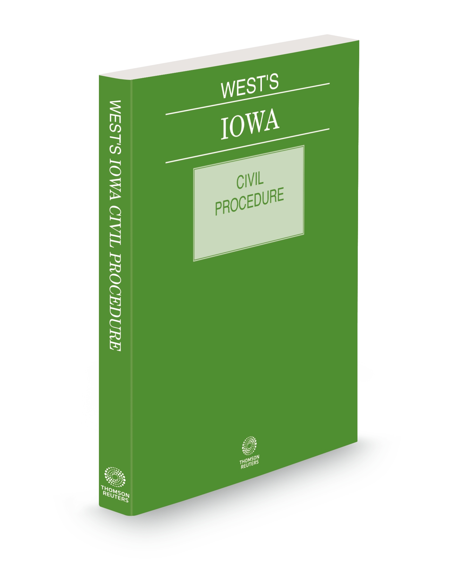 Cover of WEST'S IA CIVIL PROCEDURE SUB