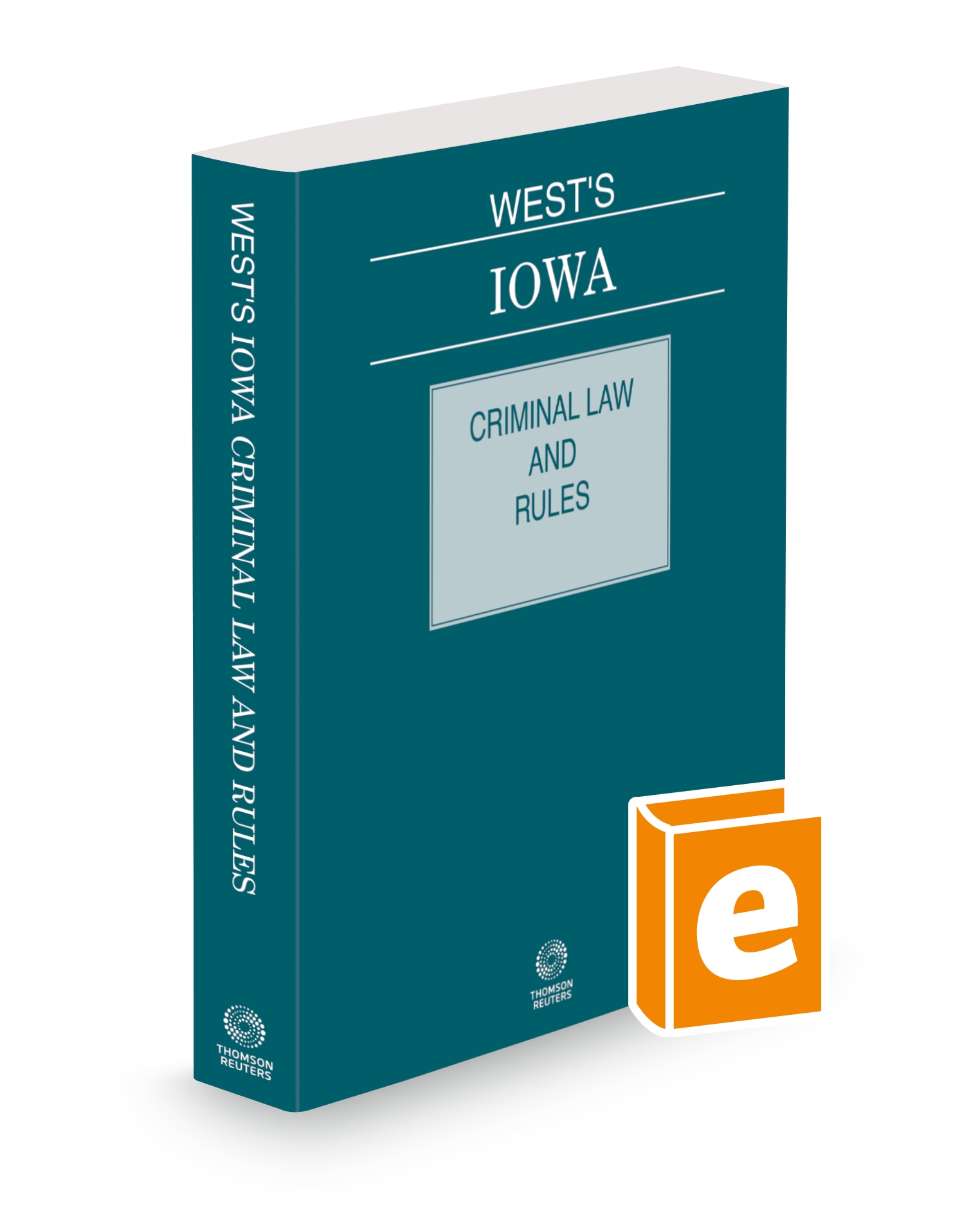Cover of WEST'S IA CRIMINAL LAW AND RULES SUB