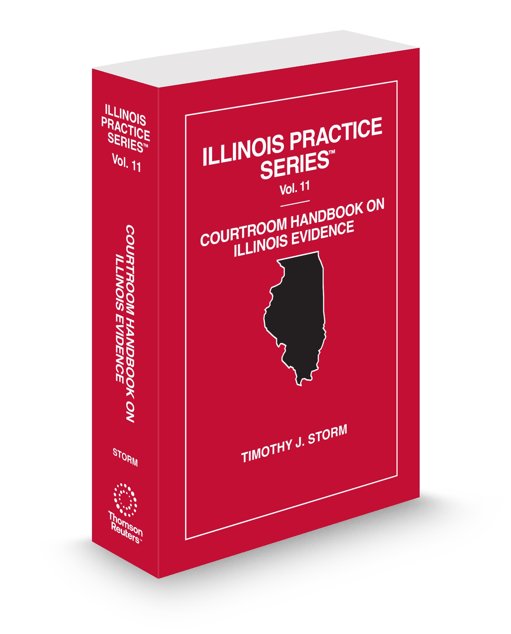 Cover of IL PRACTICE V.11 COURTROOM HANDBOOK ON EVIDENCE SUB