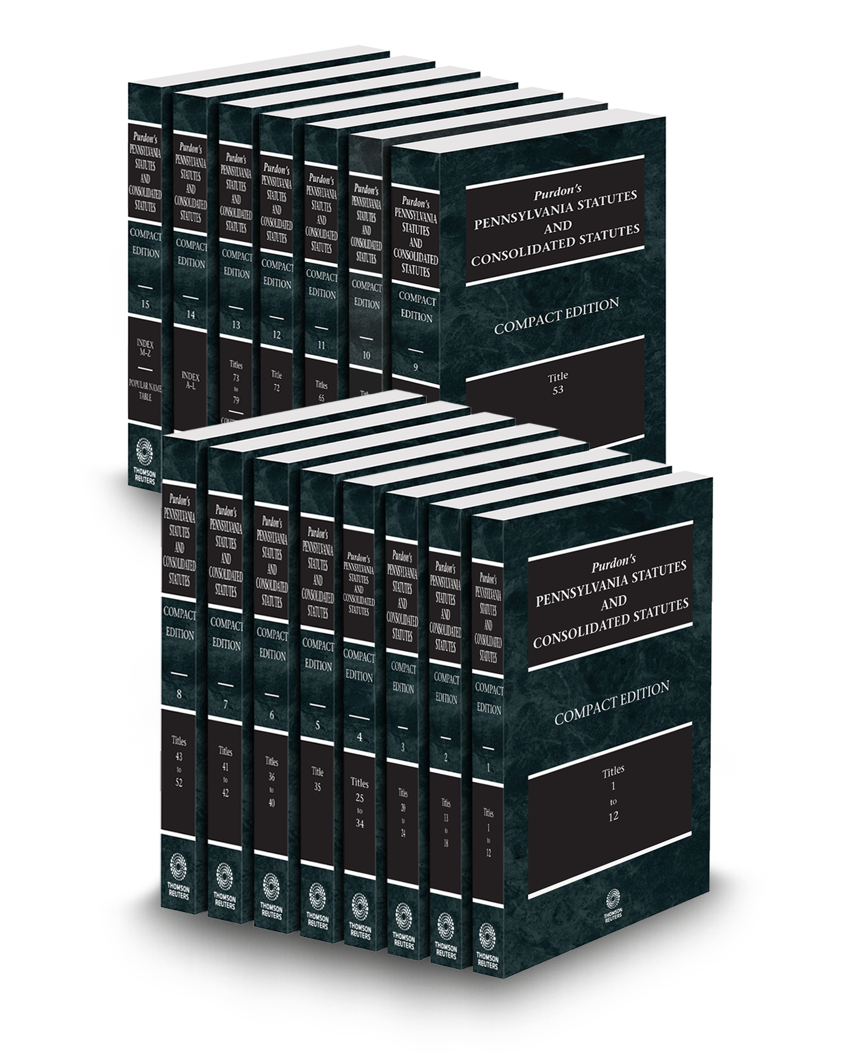 Cover of PURDON'S PA STATUTES AND CONSOL STATUTES COMPACT EDITION FULL SET