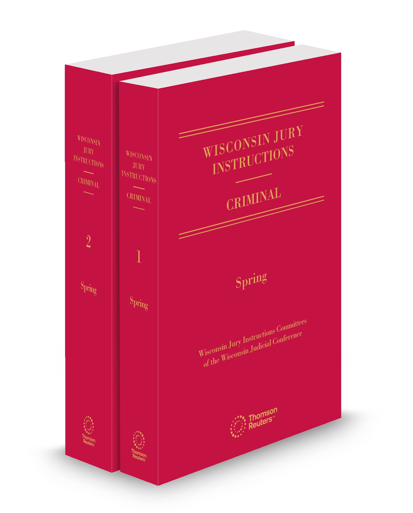 Cover of WI JURY INSTRUCTIONS CRIMINAL FULL SET