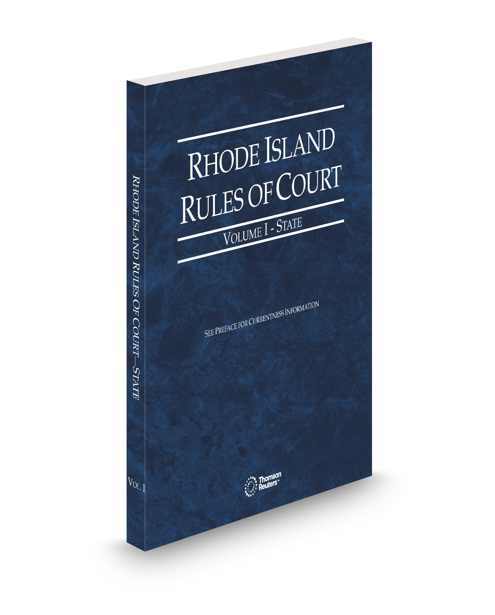 Cover of RI COURT RULES STATE V.I FULL SET