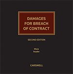 Cover of Damages for Breach of Contract, 2nd Edition, Binder/looseleaf and eLooseleaf