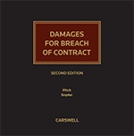 Cover of Damages for Breach of Contract, 2nd Edition, Binder/looseleaf and eLooseleaf