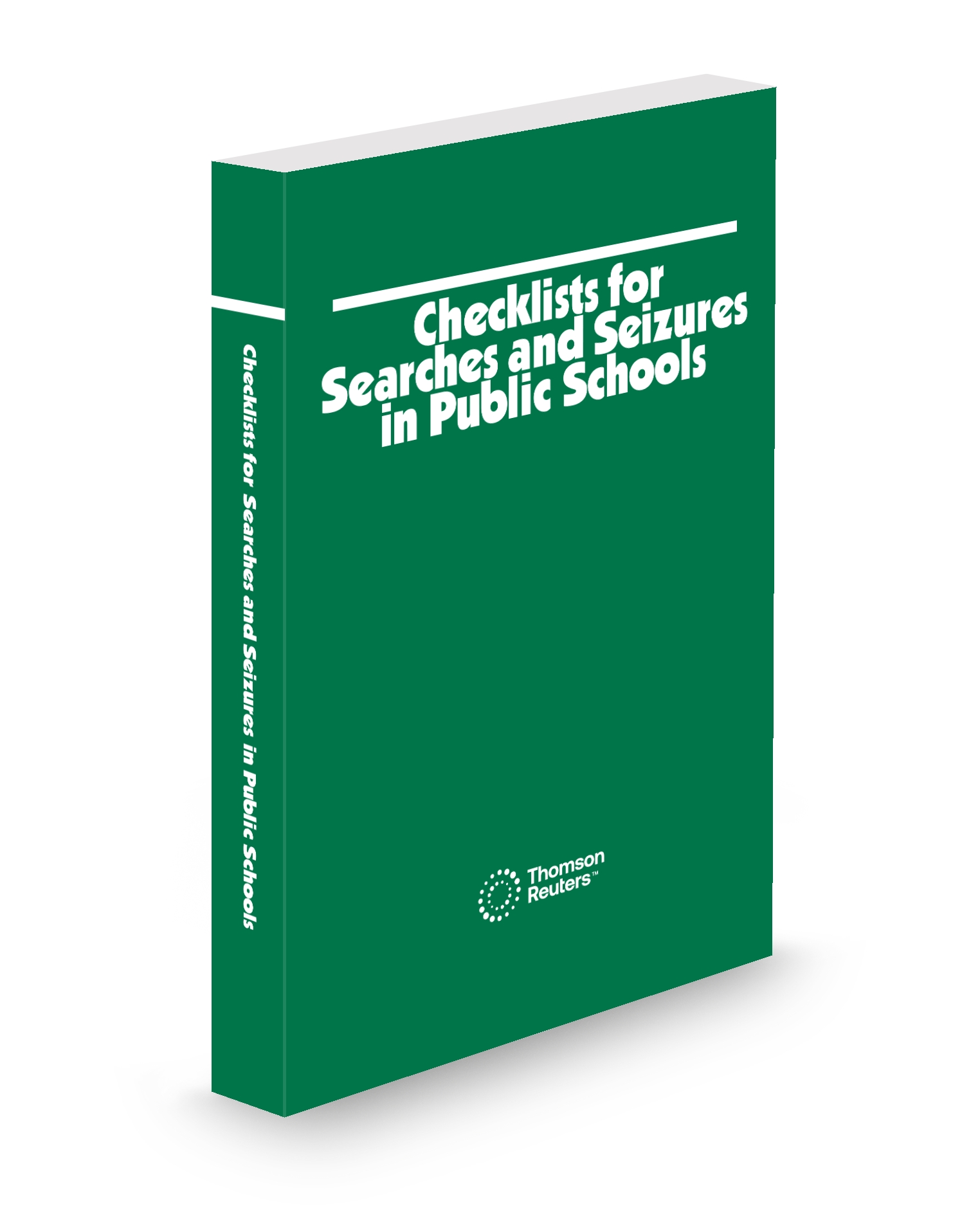 Cover of SEARCH IN PUBLIC SCHOOL CHECKLISTS SUB