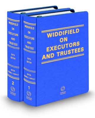 Cover of Widdifield on Executors and Trustees, 6th edition