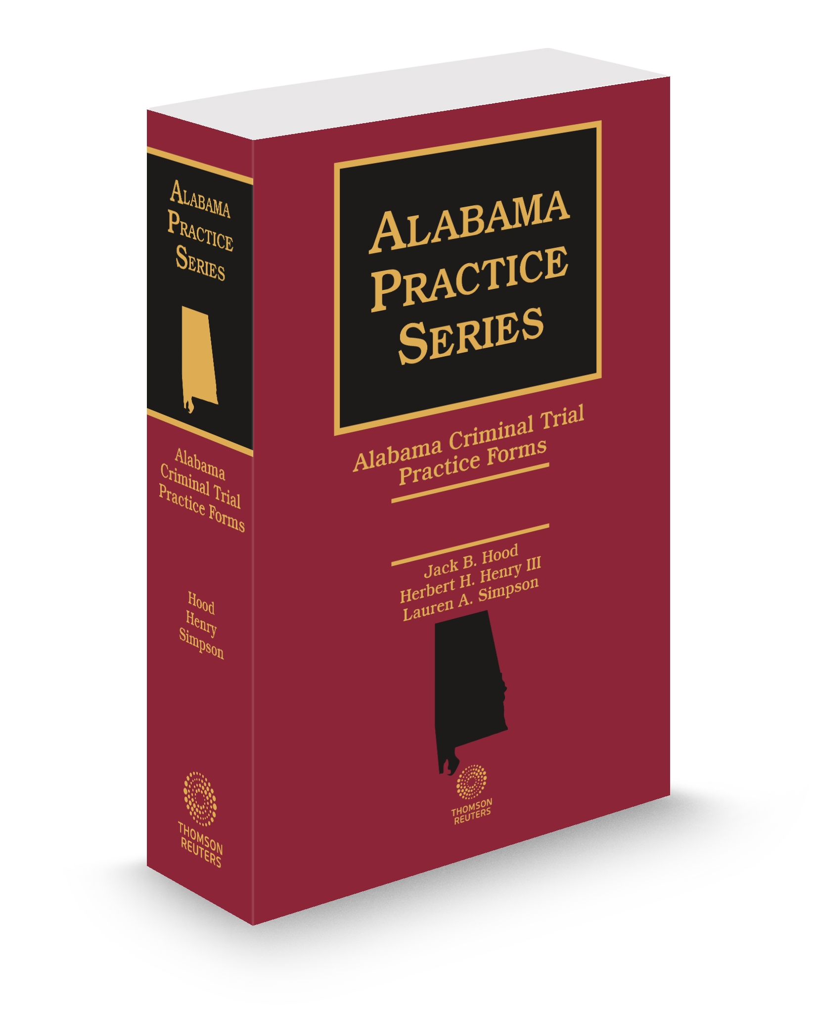 Cover of AL CRIMINAL TRIAL PRACTICE FORMS (HOOD) SUB