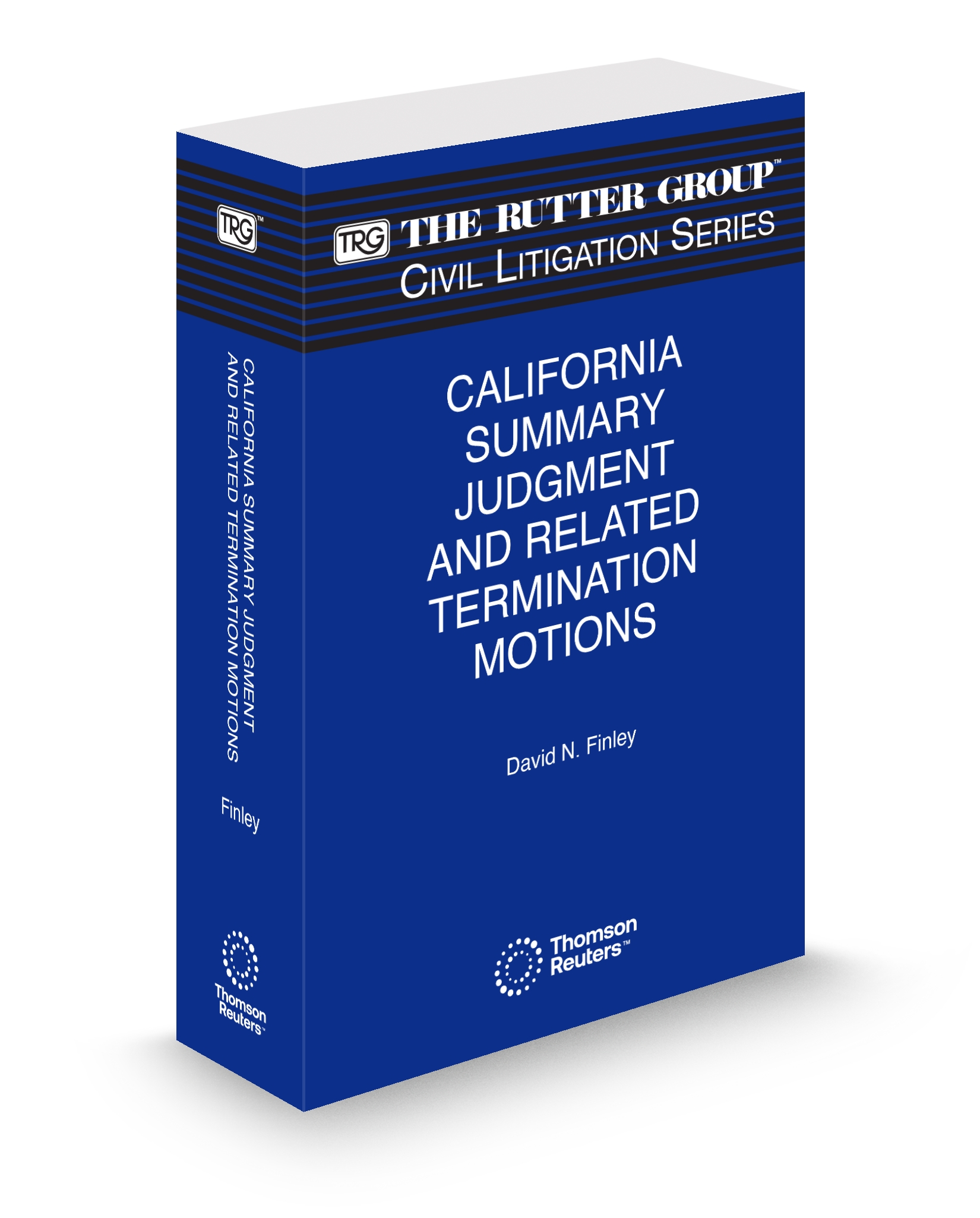 Cover of TRG CA SUMMARY JUDGEMENT AND RELATED TERMINATION MOTIONS FULL SET