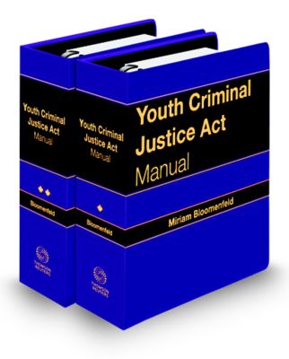 Cover of Bloomenfeld, Youth Criminal Justice Act