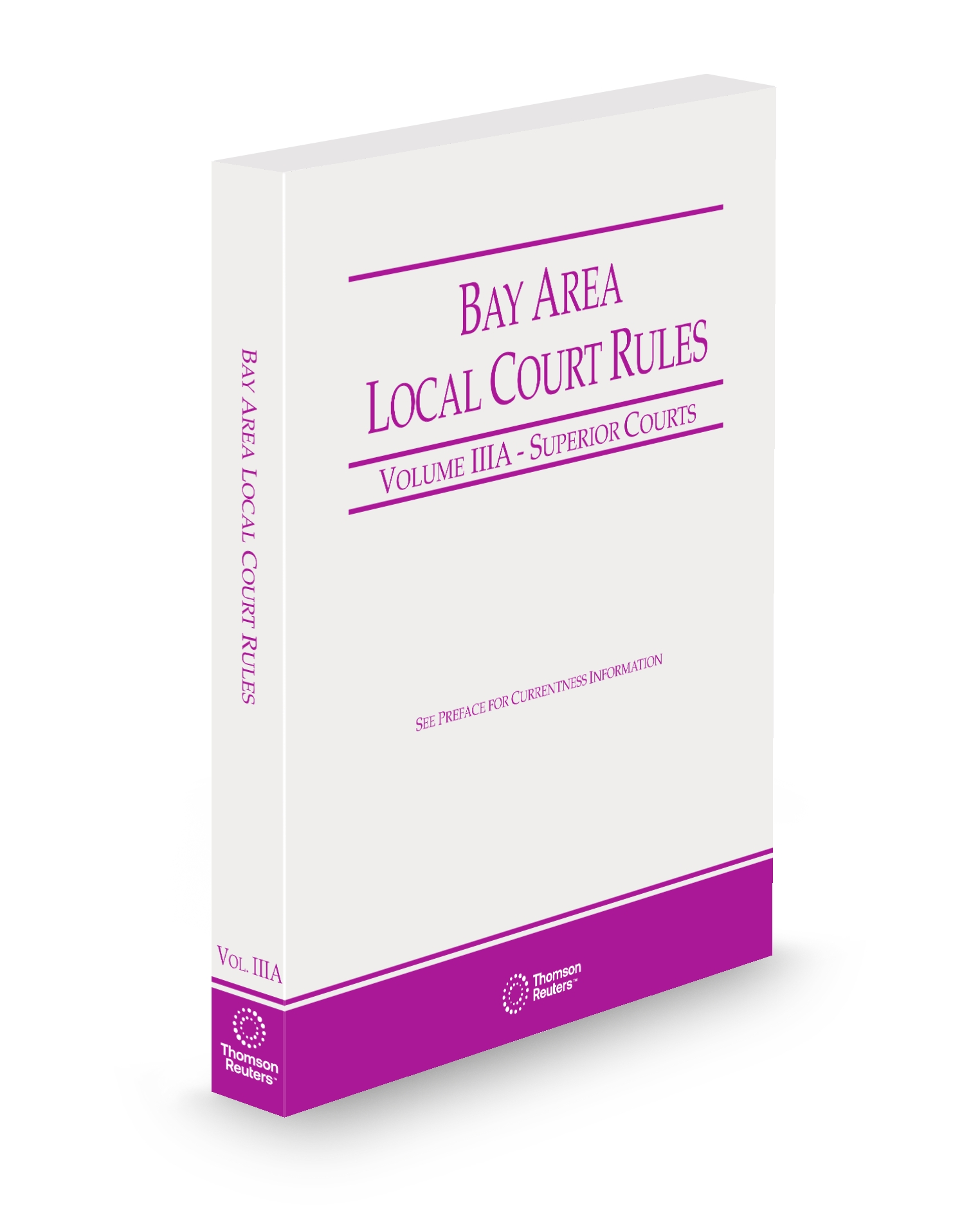 Cover of CA COURT RULES BAY AREA LOCAL COURT RULES FULL SET