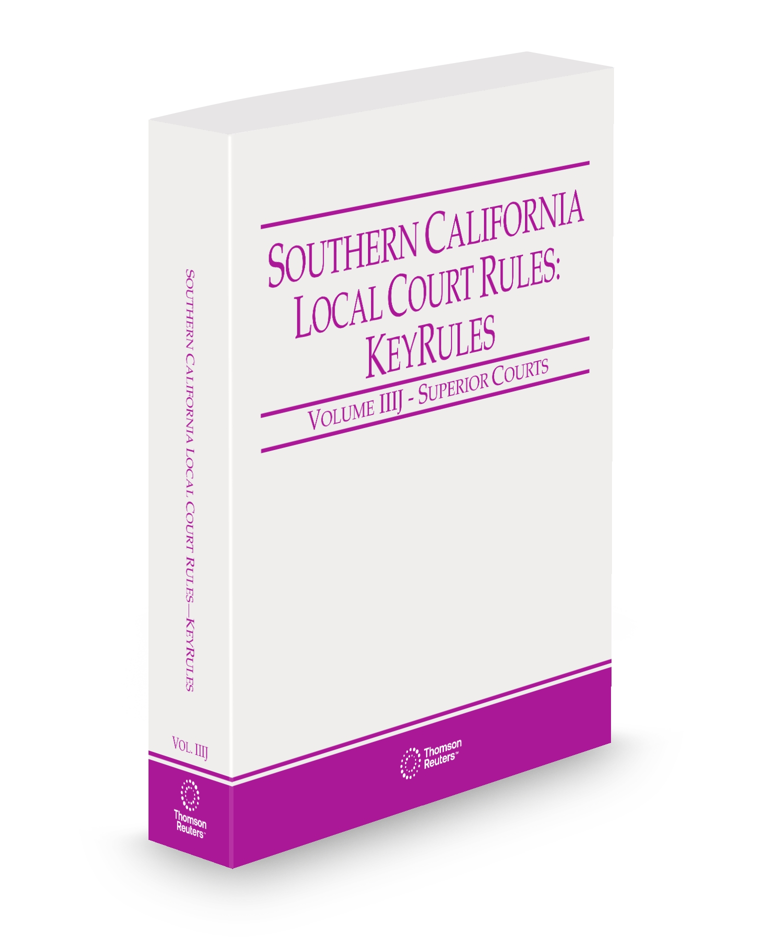 Cover of CA KEYRULES SOUTHERN FULL SET