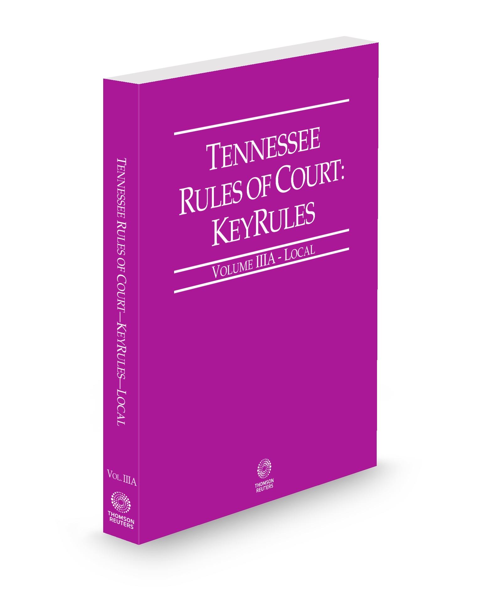 Cover of TN LOCAL KEYRULES V.IIIA SUB