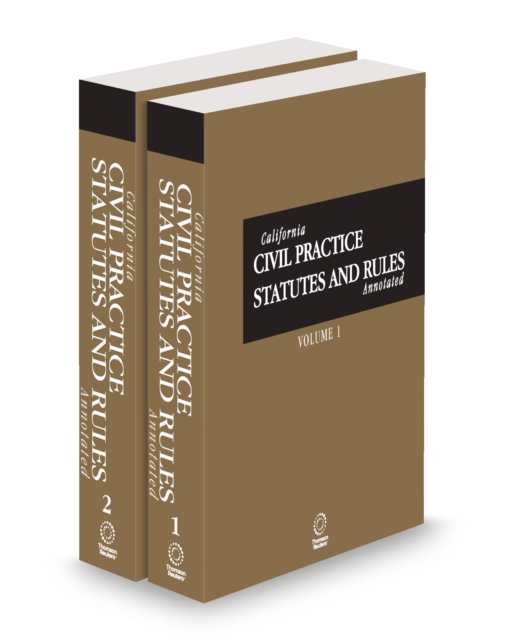 Cover of California Civil Practice Statutes and Rules Annotated, California  Desktop Codes, Subscription