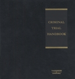 Cover of Criminal Trial Handbook, Binder/looseleaf and eLooseleaf