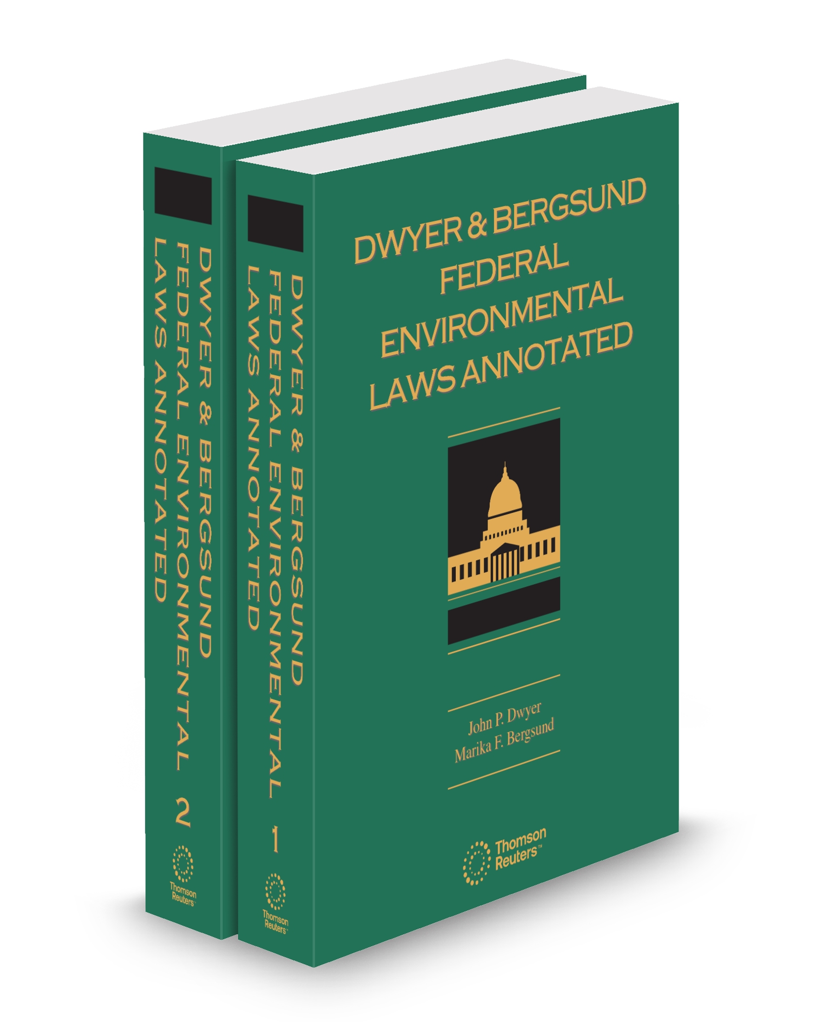 Cover of DWYER AND BERGSUNDS FEDERAL ENVIRONMENTAL LAWS FULL SET