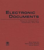 Cover of Electronic Documents: Records Management, e-Discovery and Trial, Binder/looseleaf and eLooseleaf
