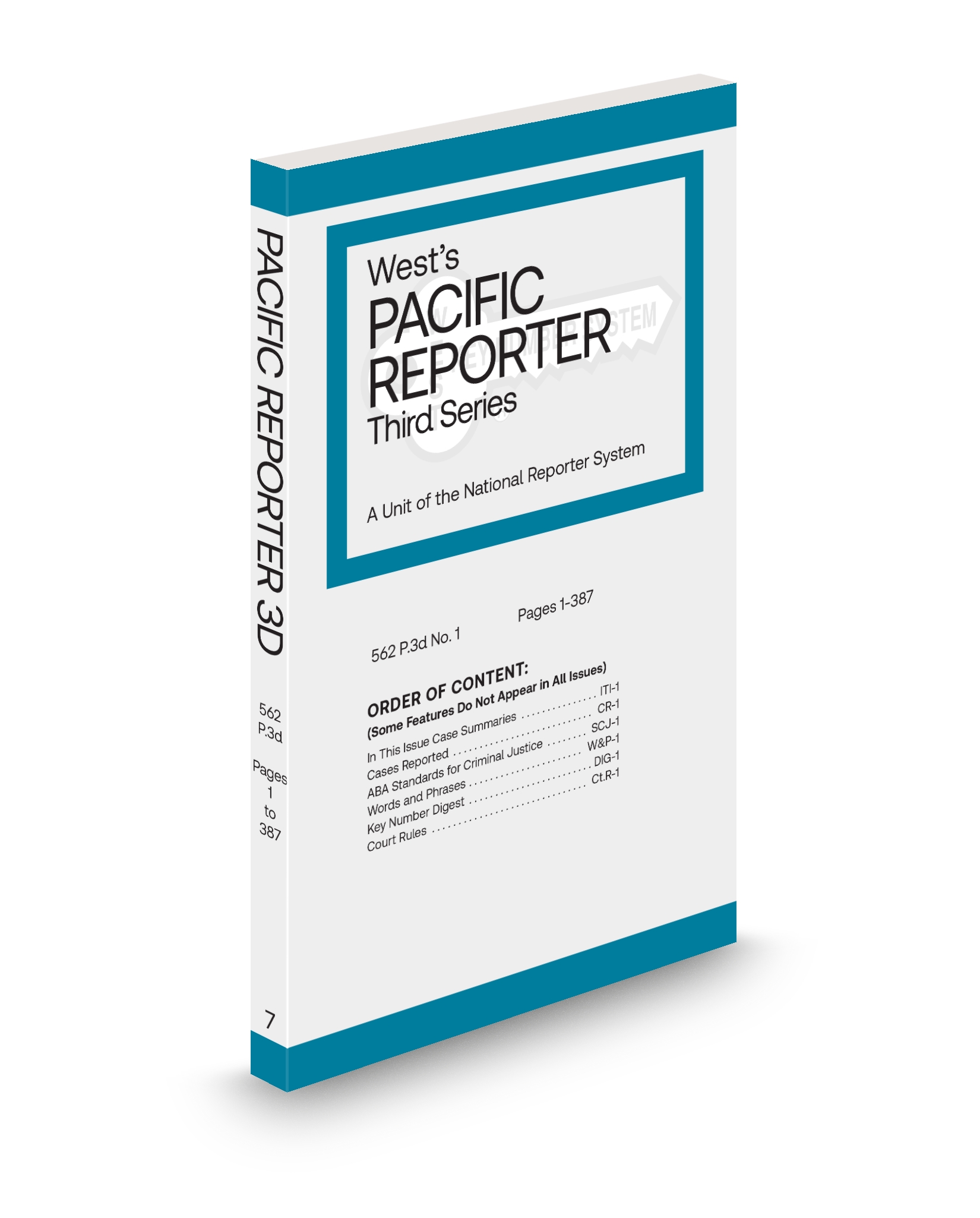 Cover of PACIFIC REPORTER ADV SHEET FULL SET