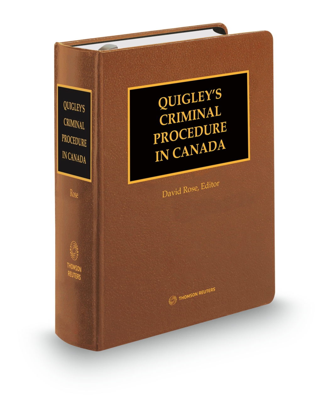 Cover of Quigley�s Criminal Procedure in Canada, 2nd Edition, Binder/looseleaf and eLooseleaf