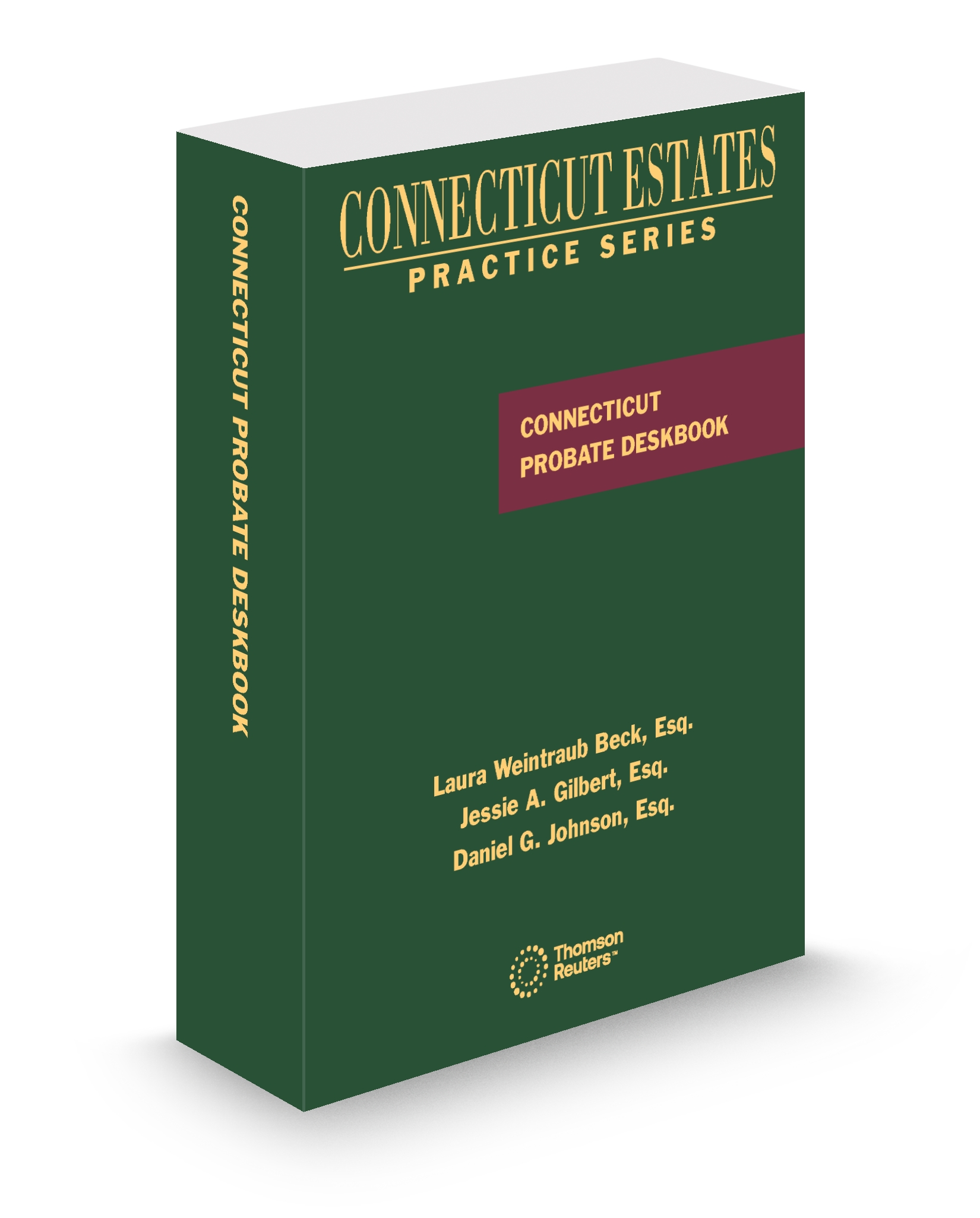 Cover of CT ESTATE PRACTICE PROBATE LAW DESKBOOK FULL SET