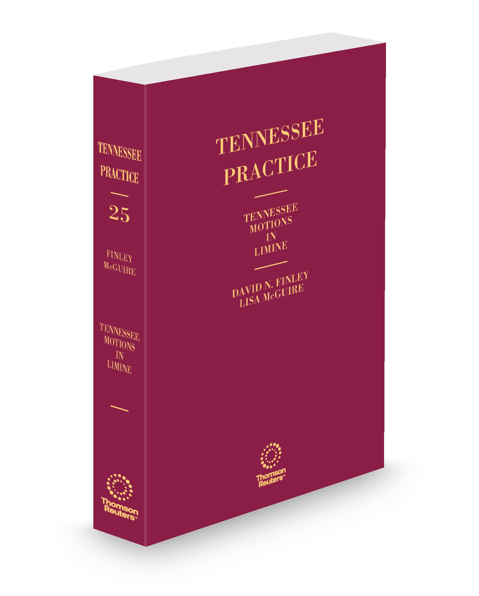 Cover of TN PRACTICE V.25 MOTIONS IN LIMINE SUB