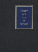 Cover of Ontario Family Law Act: Law and Practice, Revised Edition, Binder/looseleaf and eLooseleaf