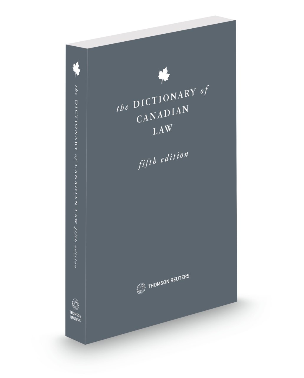 Cover of The Dictionary of Canadian Law, Fifth Edition